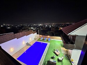 Pool - Villa Zain - Palestine Jericho Panorama View, Full Privacy & Pool  (Jericho)
