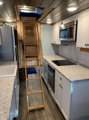 Private kitchen - Luxury 3-Bedroom Tiny House-Sleeps Six People! (Tampa)