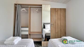 2 Schlafzimmer, Bügeleisen/Bügelbrett, Reisekinderbett, kostenloses WLAN