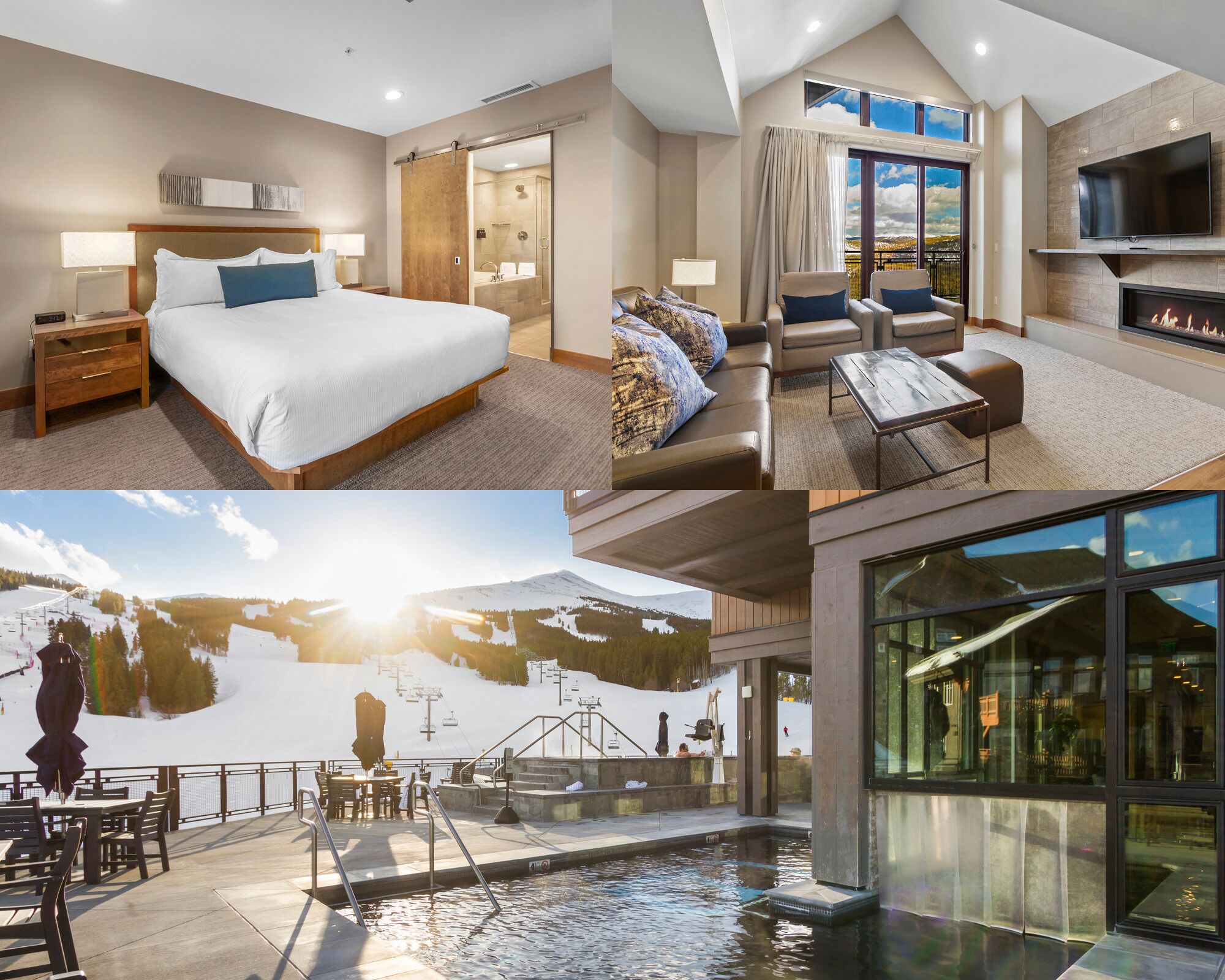 Indoor pool, a heated pool