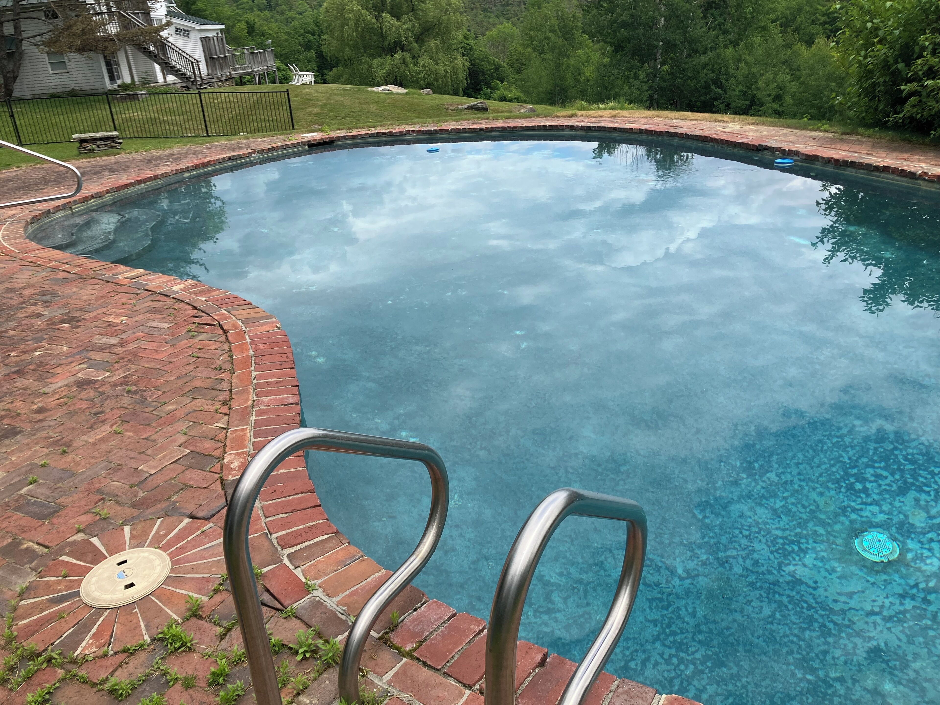 Seasonal outdoor pool