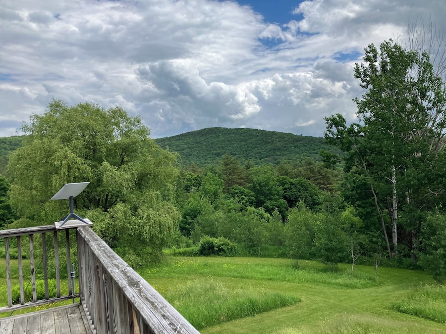 Zimmer, 1 Queen-Bett, Gartenblick | Blick auf die Berge