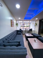 Sitzecke in der Lobby