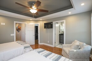 3 habitaciones, wifi gratis y ropa de cama 