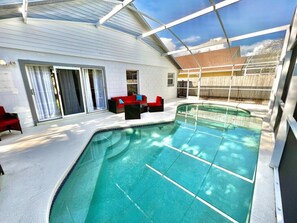 Pool - (315AA) SPACIOUS - COZY - THEME ROOMS - BIG PRIVATE POOL (Kissimmee)