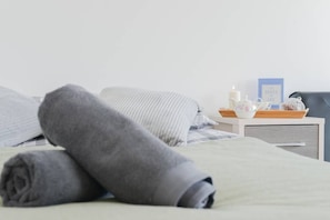 1 habitación, tabla de planchar con plancha, wifi y ropa de cama