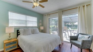 3 slaapkamers, een strijkplank/strijkijzer, wifi, beddengoed