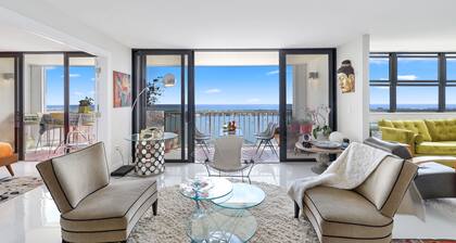 Panoramic Water Views of Palm Beach - 3 Mo Min Furnished - Check out drone video