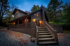Exterior - First Lake Escape—Home w/ private beach & dock (Old Forge)
