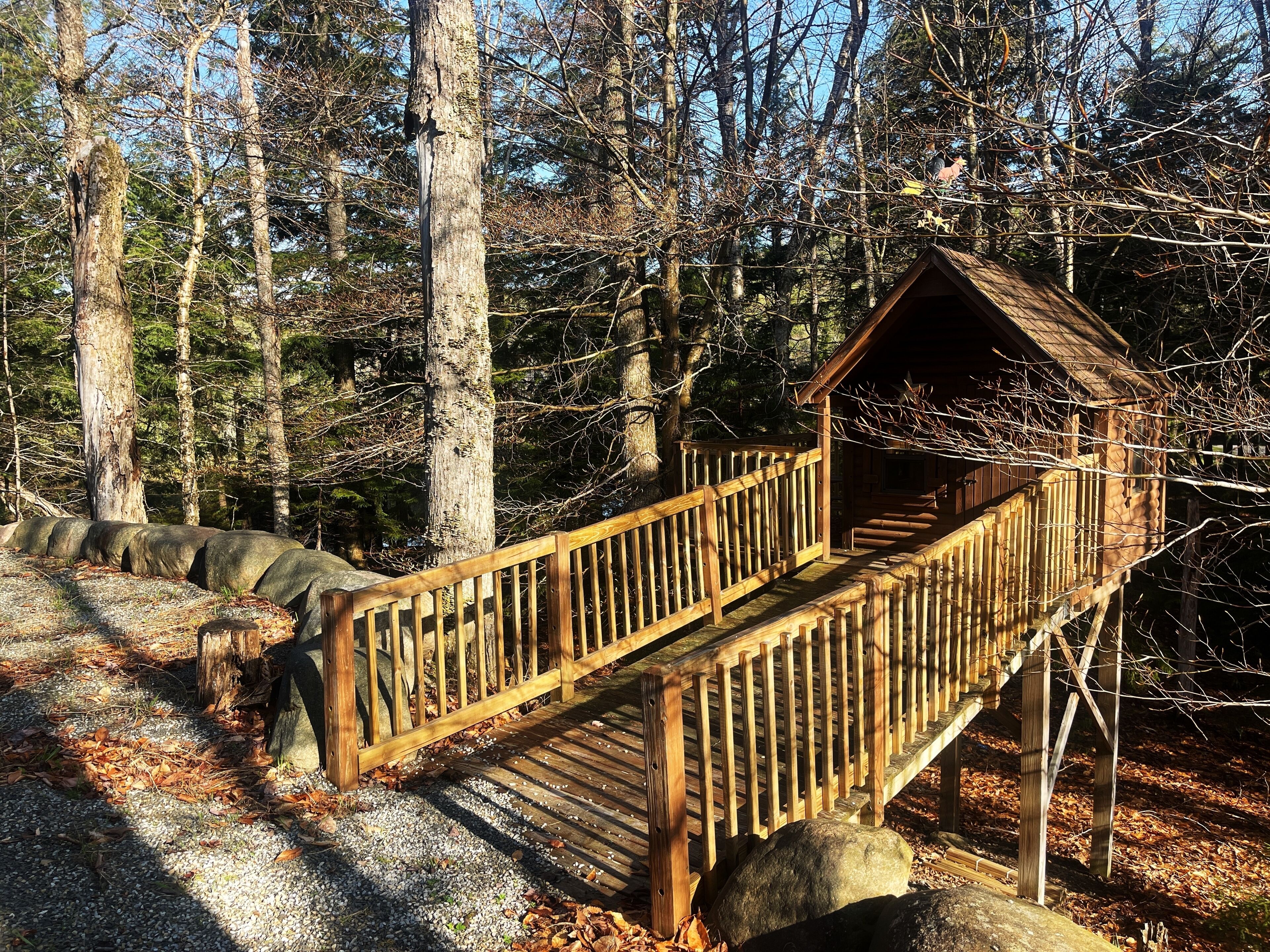 Enceinte de l’hébergement