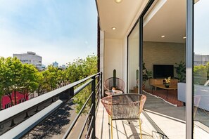 Terrace/patio - VH | Apt c/ Estacionamiento en Roma Sur | 335 (México D.F)
