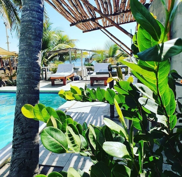 2 outdoor pools, open 7:00 AM to 11:00 PM, pool umbrellas - La Hola Villas (La Herradura)