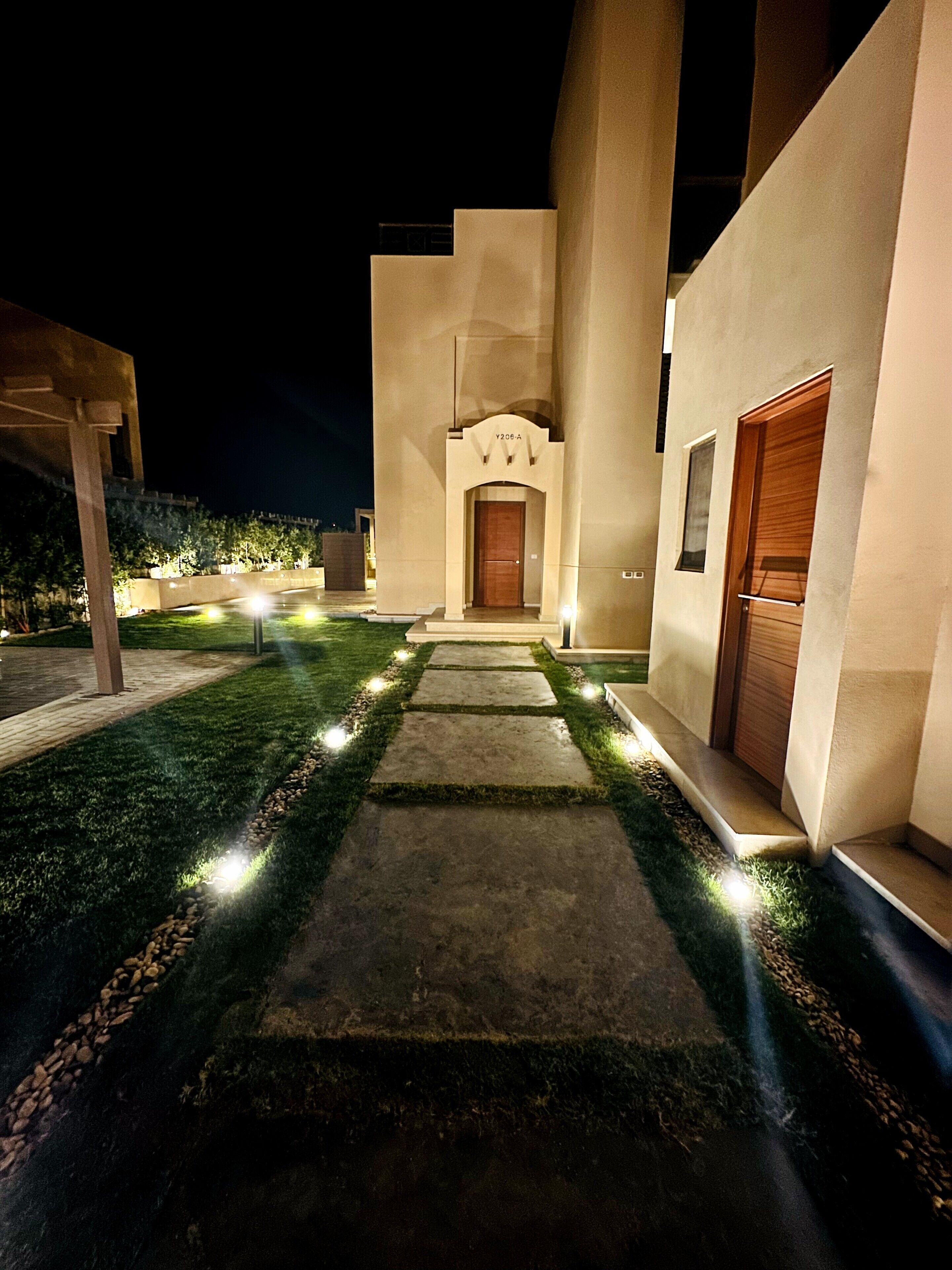 Enceinte de l’hébergement