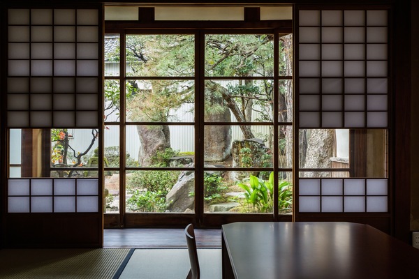 Room, 43sqm, Max. 4 people, 2 Semi-double beds + 2 Futons, Non Smoking | Garden view