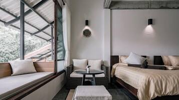 Deluxe dubbelrum | Terrass/Patio