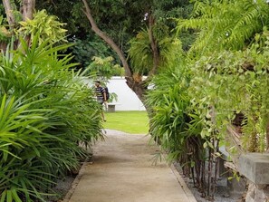 Enceinte de l’hébergement