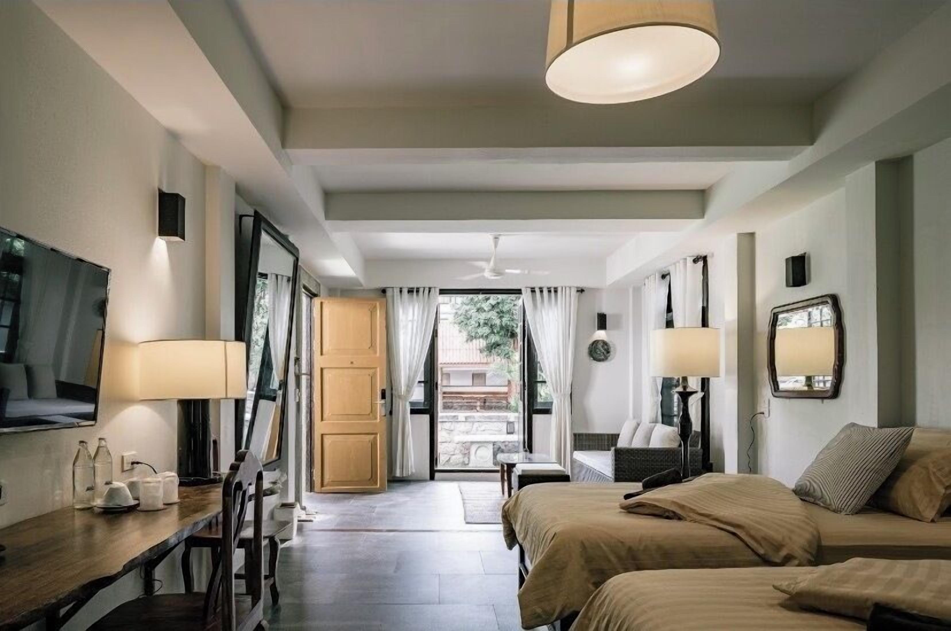 Suite with Terrace | 미니바, 책상, 무료 WiFi, 침대 시트