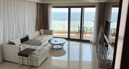 Near by Seopjikoji Beach Jeju Island and Seongsan Ilchulbong