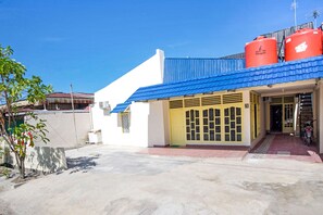 Façade de l’hébergement