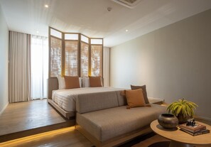 Suite Room | セーフティボックス (室内)、アイロン / アイロン台、WiFi (無料)