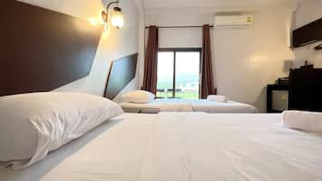Chambre Exclusive Double ou avec lits jumeaux | 1 chambre, chambres insonorisées, Wi-Fi gratuit, draps fournis