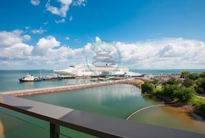 Condo exécutif | Vue du balcon