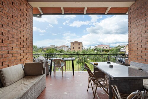 Maison de vacances "Casa Degli Zii Appartement Guido" avec terrasse partagée, balcon et Wi-Fi