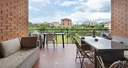 Maison de vacances "Casa Degli Zii Appartement Guido" avec terrasse partagée, balcon et Wi-Fi