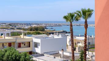 Vue depuis lâhĂ©bergement