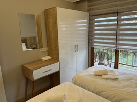 1 habitación, ropa de cama de alta calidad y minibar 