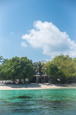 Façade de l’hébergement