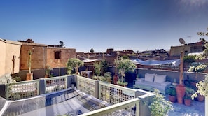 Comfort House, 5 Bedrooms, Non Smoking, City View | Terrace/patio - Riad Dar Chacha (Marrakech)