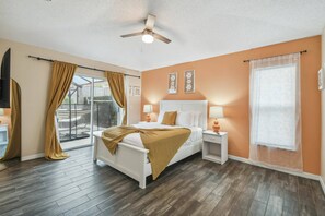5 bedrooms, iron/ironing board, WiFi, bed sheets