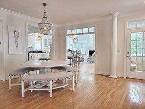 Dining - Raised 2-Story Beach House, Beautiful Updates, Private Pool, Shortcut to Beach (Pawleys Island)