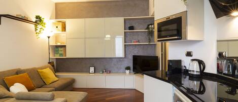 Deluxe-Apartment | Wohnbereich