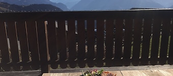 Swiss Chalet With Breathtaking Views of the Alps and the Rhone Valley