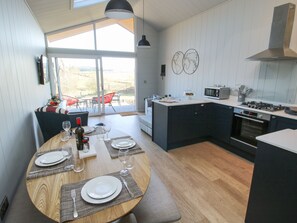 Fridge, dishwasher, cookware/dishes/utensils - Little Shelve Barn (Shrewsbury)