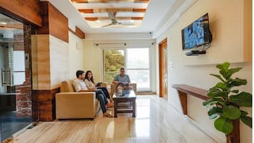 Zona de estar del vestíbulo