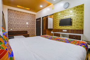Premium bedding, in-room safe, desk, free WiFi - Via Tanishq (Sinnar)