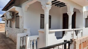 Fassade der Unterkunft