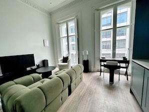 Apartment, 1 Queen Bed with Sofa bed | Living area