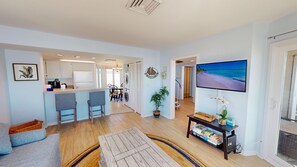 Smart TV - Port O Call F301: Private Oasis in Wild Dunes - Oceanfront Bliss Awaits You! (Isle of Palms)