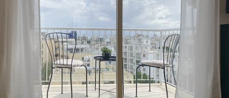 City appartement | Terras