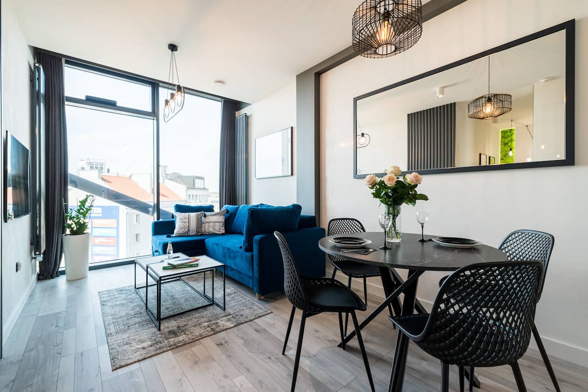 Comfort Apartment | 1 bedroom, premium bedding, memory-foam beds, individually decorated