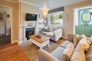 TV de tela plana, serviços de streaming, escritórios