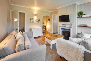 Flat-screen TV, streaming services, offices