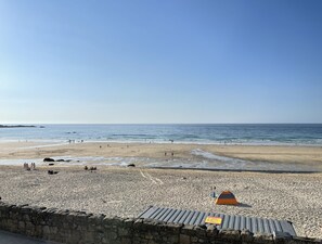 On the beach