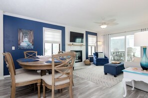 Dining - Two Bedroom, Two Bathroom Ocean Dunes Condo (Kure Beach)