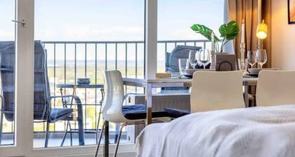 Primero Top-Apartment I 35qm Balcony Great View 22fl. I Center Kongress