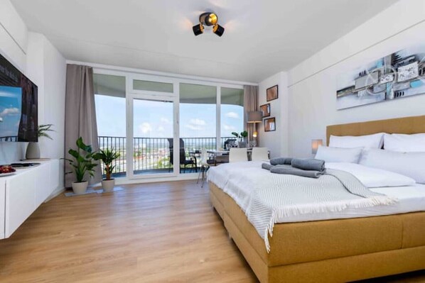 1 Schlafzimmer, Schreibtisch, Reisekinderbett, kostenloses WLAN
